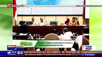 Komisi II DPR Angkat Masalah Pengangkatan Tenaga Honorer K-2