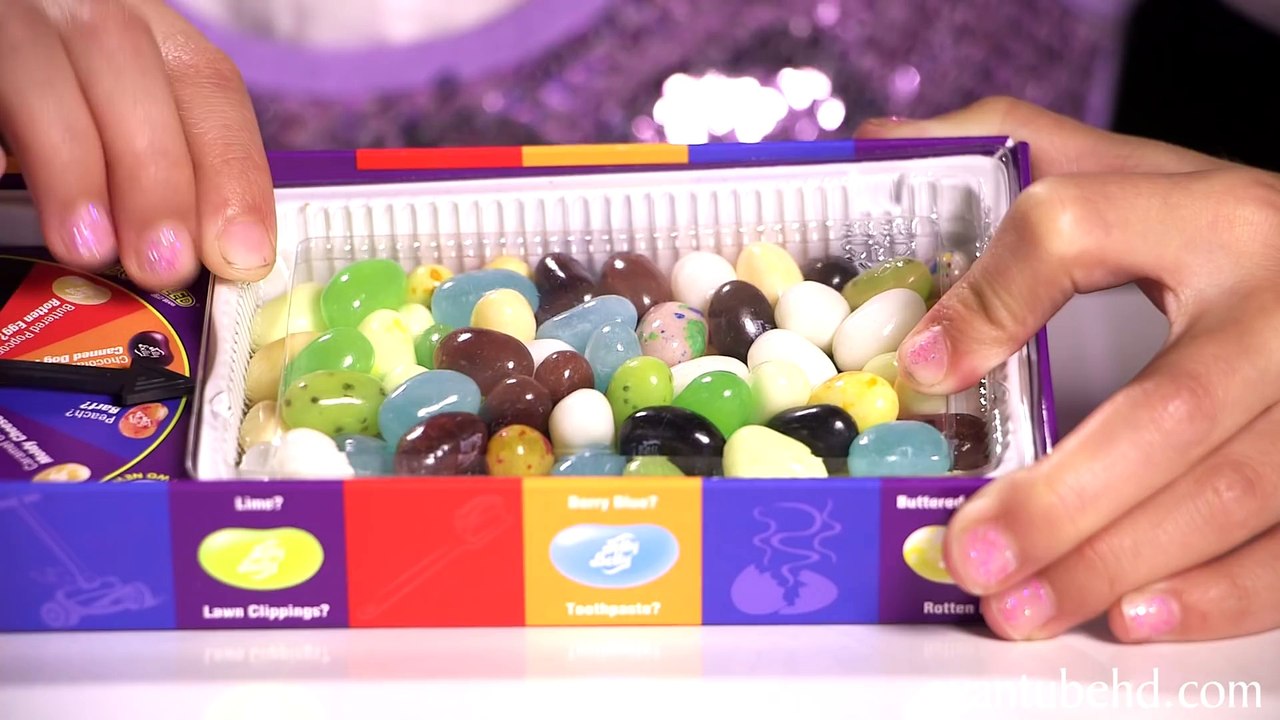 BEAN BOOZLED CHALLENGE! Super Gross Jelly Belly Beans!