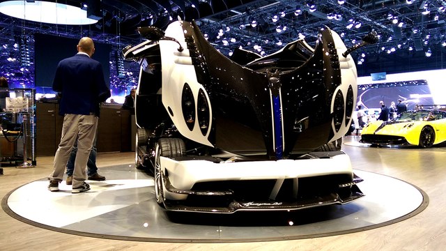 Pagani Huayra BC en el Salón de Ginebra 2016