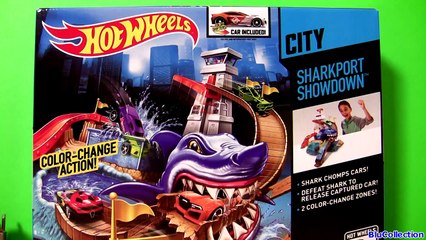 Cars Color Changers Sharkport Showdown Track Shark Attack Micro Drifters Disney Pixar HW Shifters