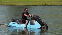 Buzz : Biski, le scooter qui roule sur la terre comme dans l'eau !