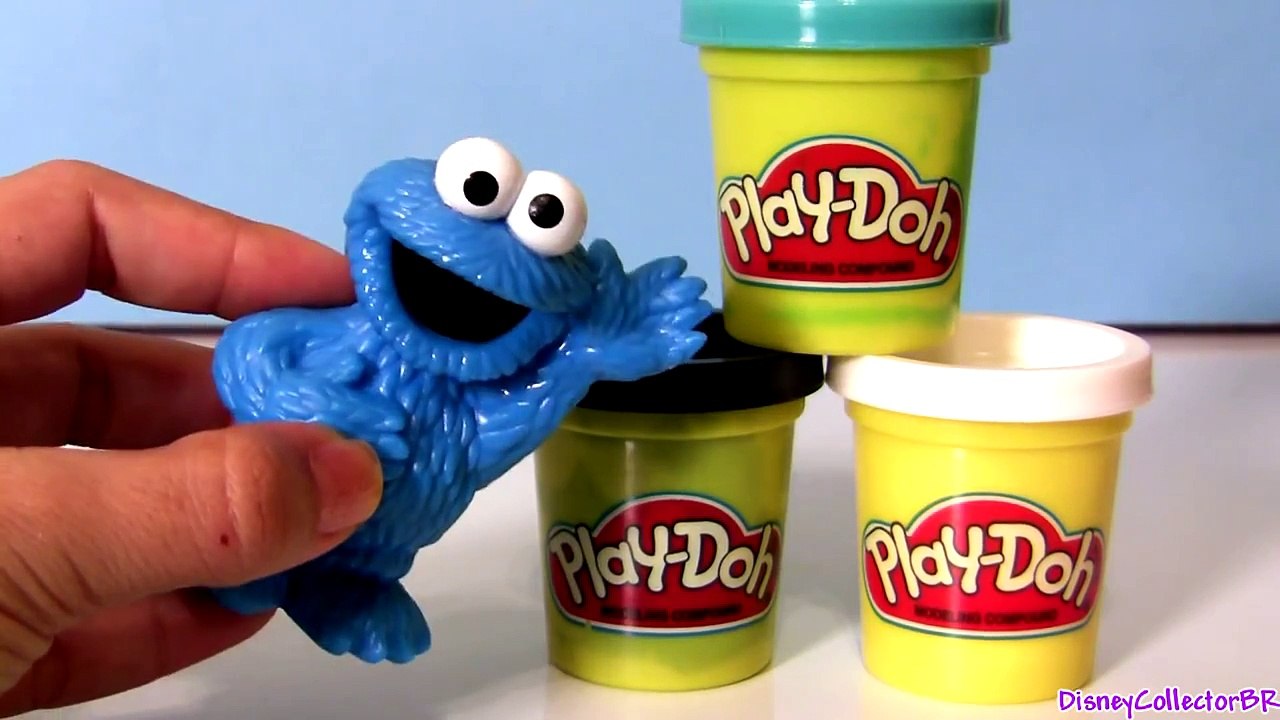 cookie monster play doh toy