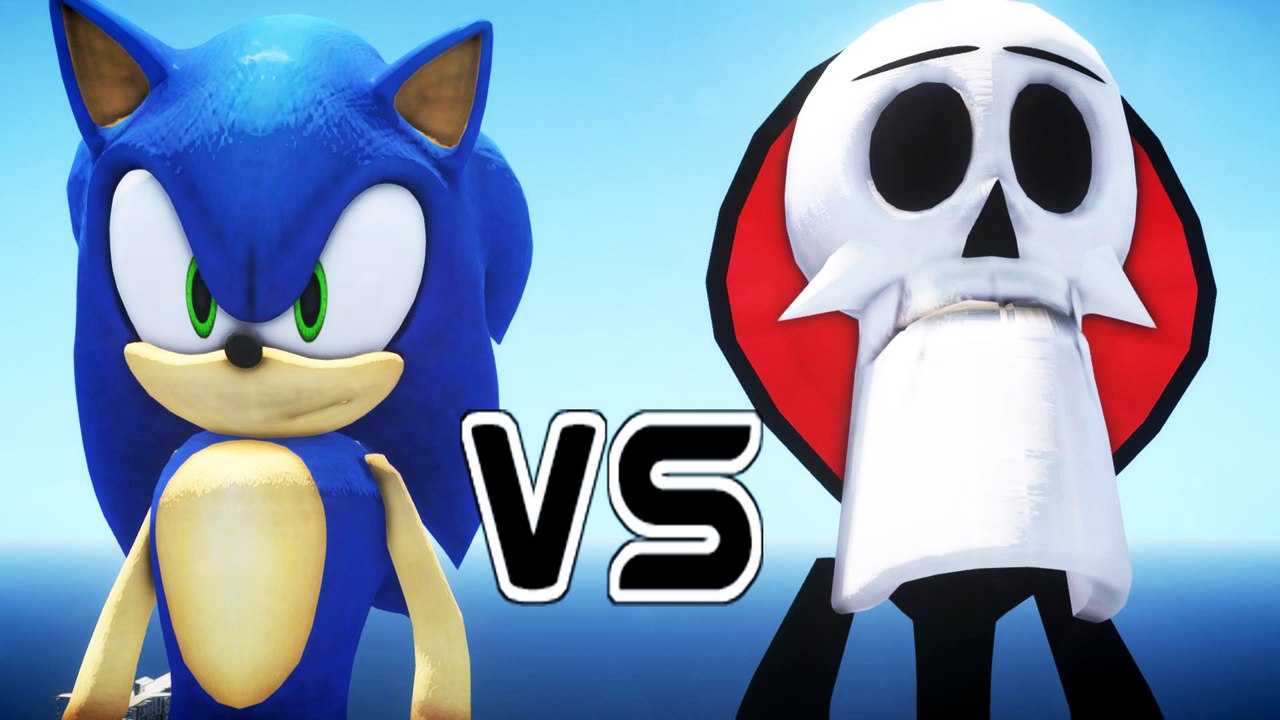 SONIC VS THE GRIM - GREAT BATTLE