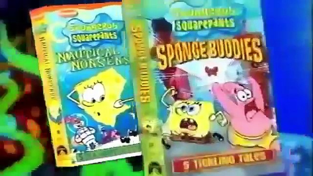 SpongeBob SquarePants VHS and DVD trailer