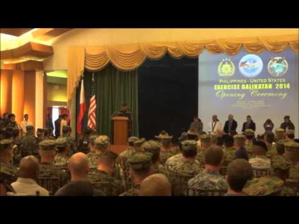 30th Balikatan exercises opening ceremony