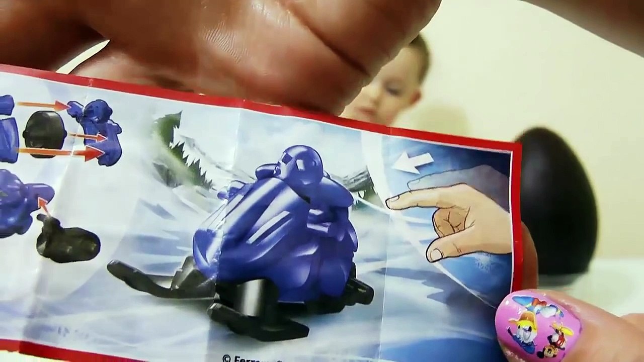 Dev Çikolata Sürpriz Yumurtalar - Disney Karakterleri,Kinder,Ters Yüz Sürpriz Yumurtalar