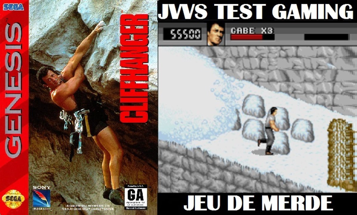 Cliffhanger Sega Megadrive Test 123
