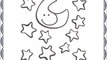 Vinilos decorativos de estrellas y luna infantiles 38x38 cms Gris Oscuro