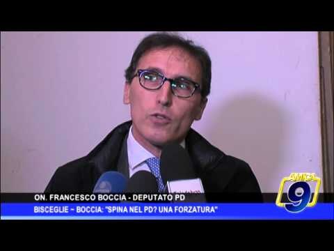 Bisceglie | Boccia: Spina nel Pd? Una forzatura