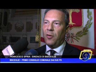 Bisceglie |  Primo consiglio comunale dai due Pd