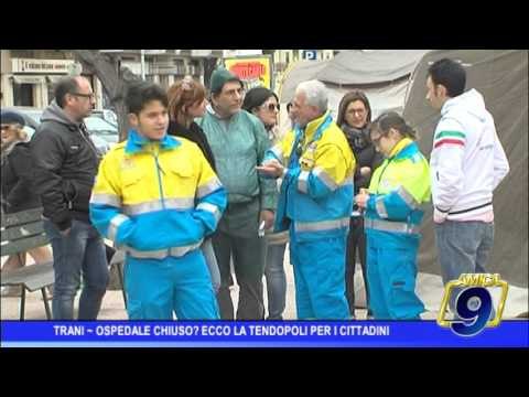 Trani | Ospedale chiuso? Ecco la tendopoli per i cittadini
