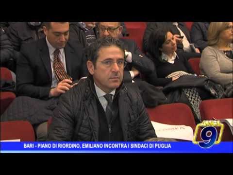 Bari | Piano di riordino, Emiliano incontra i sindaci pugliesi