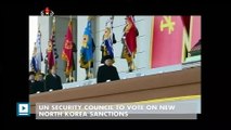 UN Security Council to Vote on New North Korea Sanctions