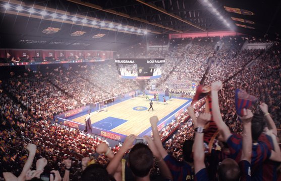 Així serà el Nou Palau Blaugrana/ This is the New Palau Blaugrana