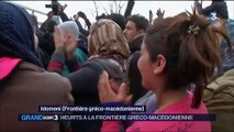 Migrants : violences à la frontière entre la Grèce et la Macédoine