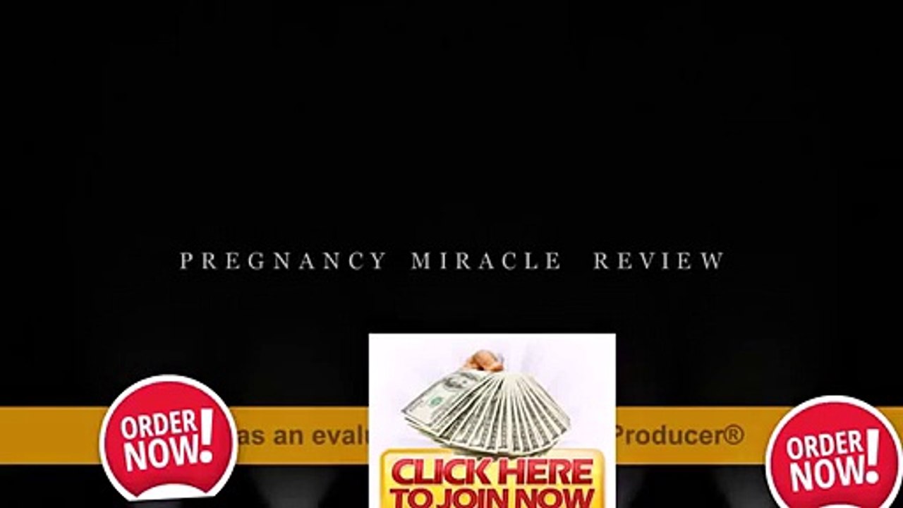 PREGNANCY MIRACLE REVIEW I Getting Pregnant Fast - Video Dailymotion