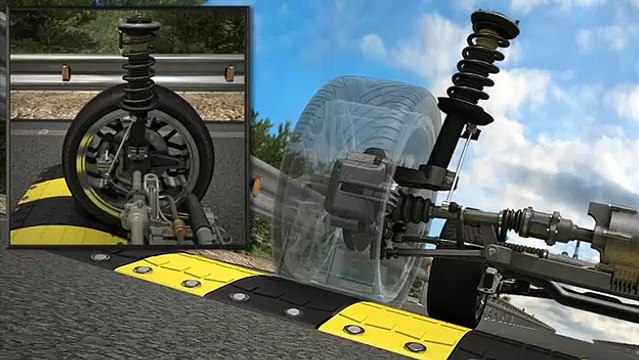 Двухтрубный амортизатор - устройство и принцип действия.