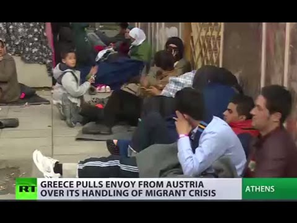 Greece overwhelmed with refugees as neighbors tighten borders
