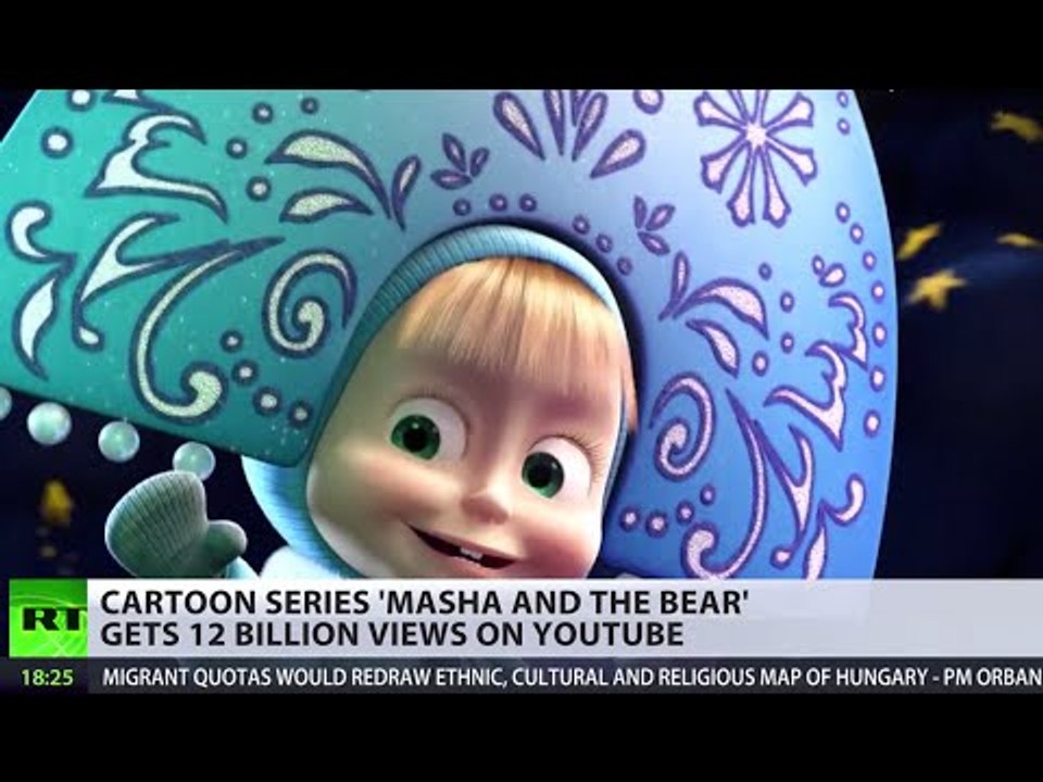 Masha and the Bear: Russian cartoon wins YouTube love with billions of ...