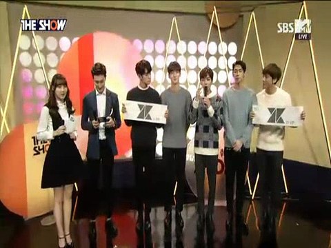 160301 크나큰 - 인터뷰 @SBS 더쇼