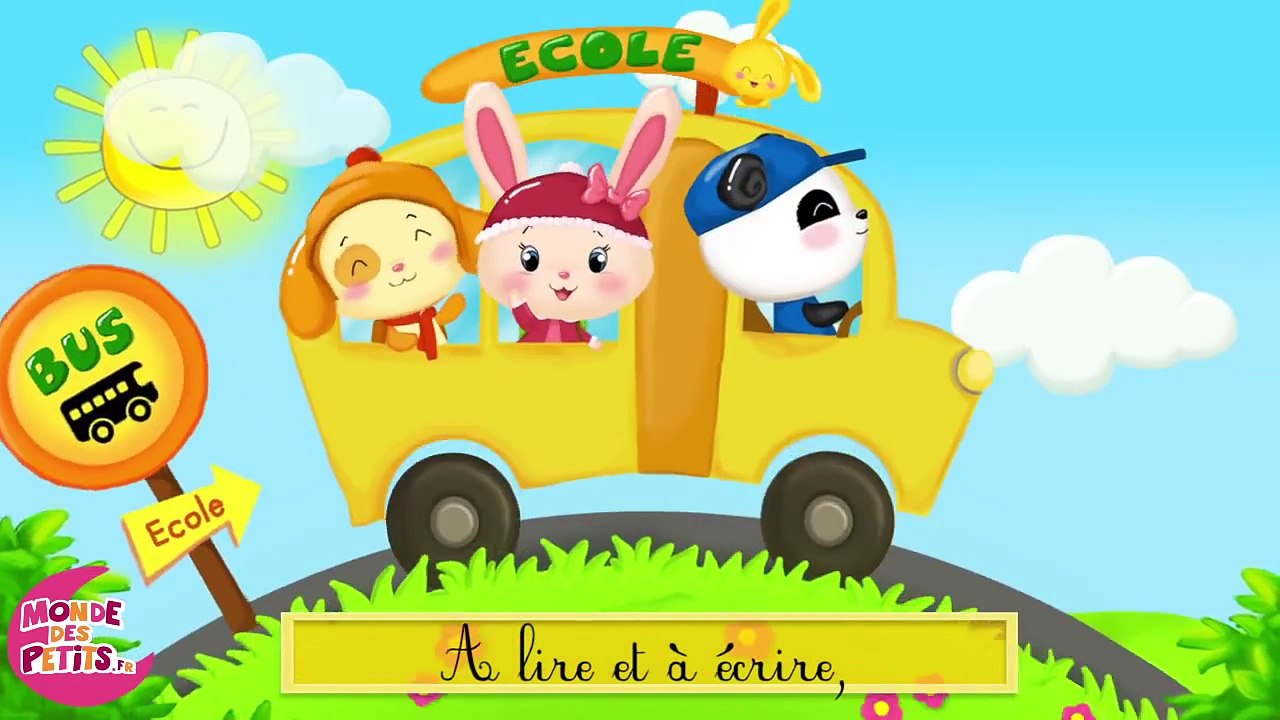 La chanson de lécole - Les Titounis - Monde des petits