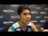 Rookie-MVP Marck Espejo presscon-UAAP men's volleyball tournament finals