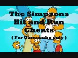 The Simpsons Hit and Run: Cheats (Gamecube Only)