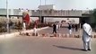Molvis Playing Cricket While Blocking the Road on Mumtaz Qadri's Execution