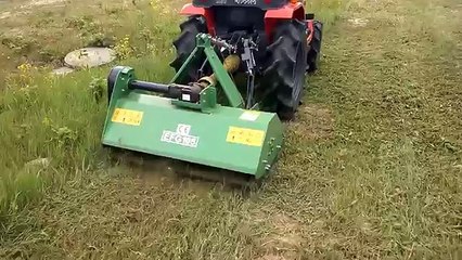 Kubota Aste A-155 z kosiarka bijakowa GEO. www.traktorki-japonskie.waw.pl