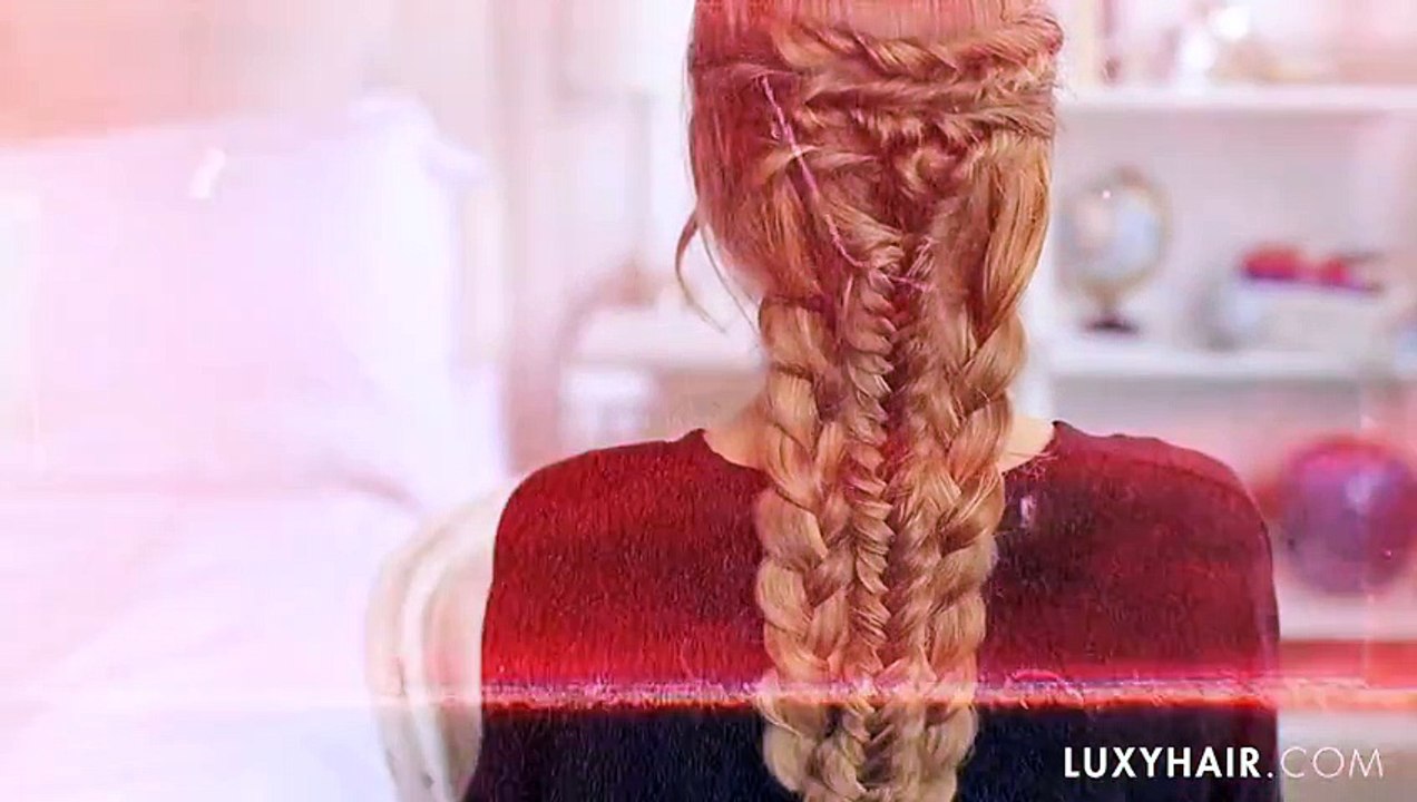 Layered Braid Hair Tutorial