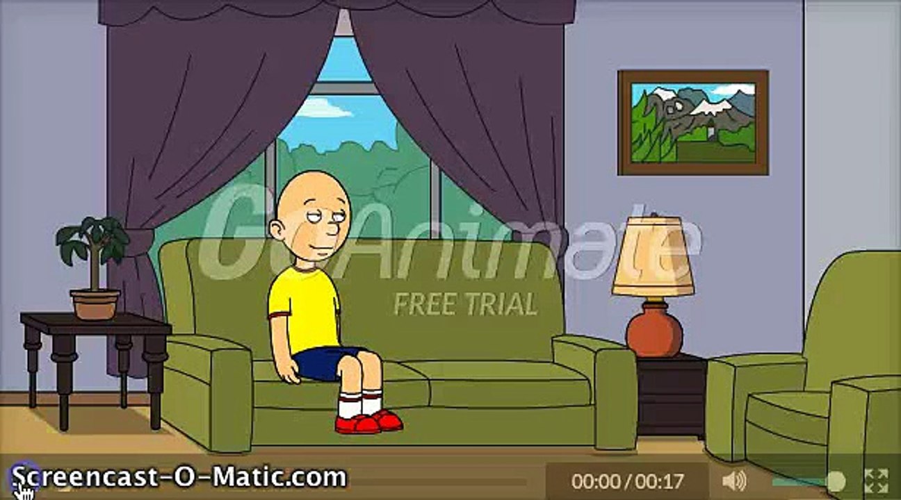 Caillou Gets Grounded for Nothing
