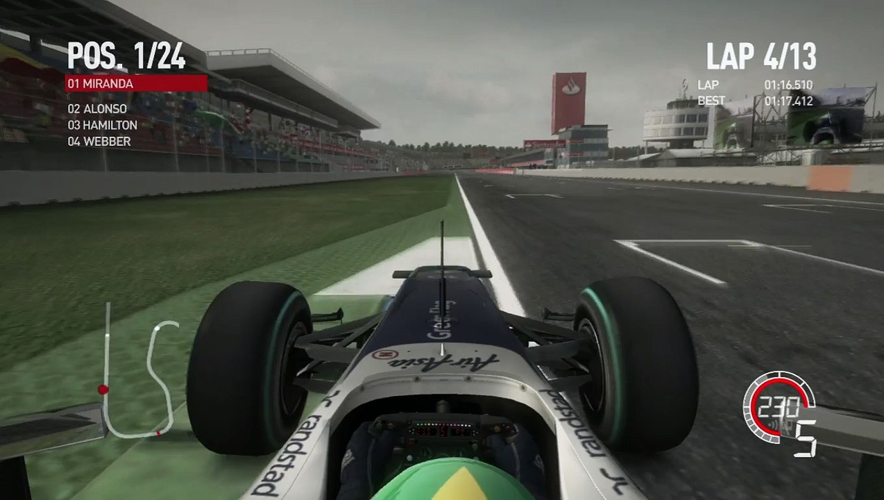 PS3 F1 2010 volta rapida GP Alemanha