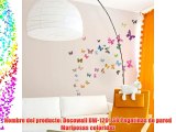 Decowall DW-1201 38 Mariposas coloridas pegatinas de pared | wall stickers | pegatinas de pared