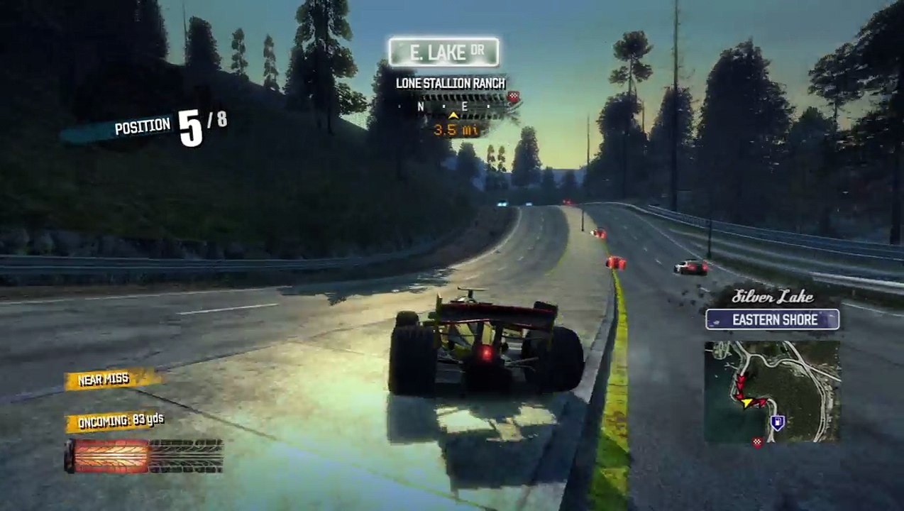 PS3 Burnout Paradise trofeu win a race in a toy car