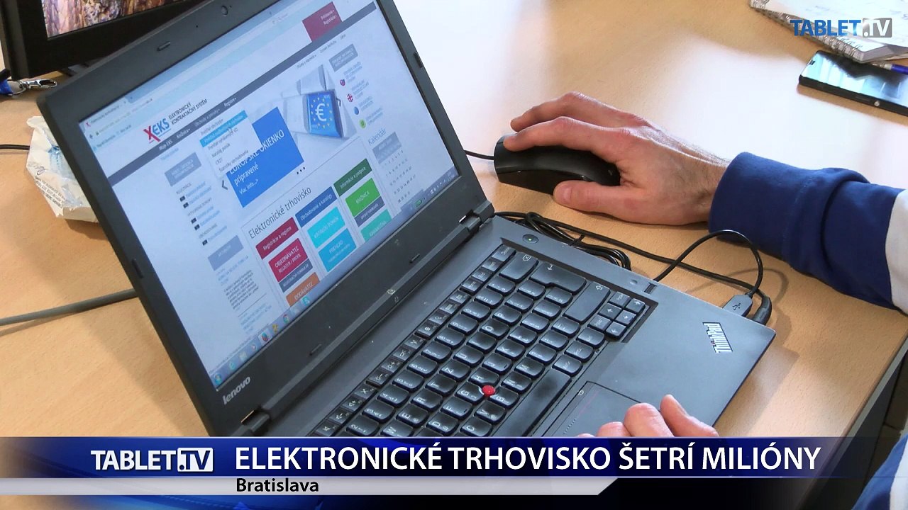 Elektronické trhovisko šetrí milióny