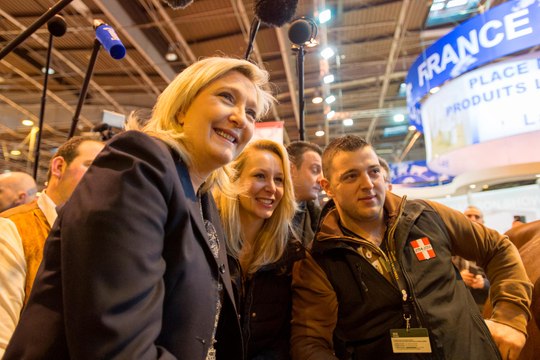 Salon de l'agriculture : ce que les éleveurs ont pensé de la visite de Marine Le Pen