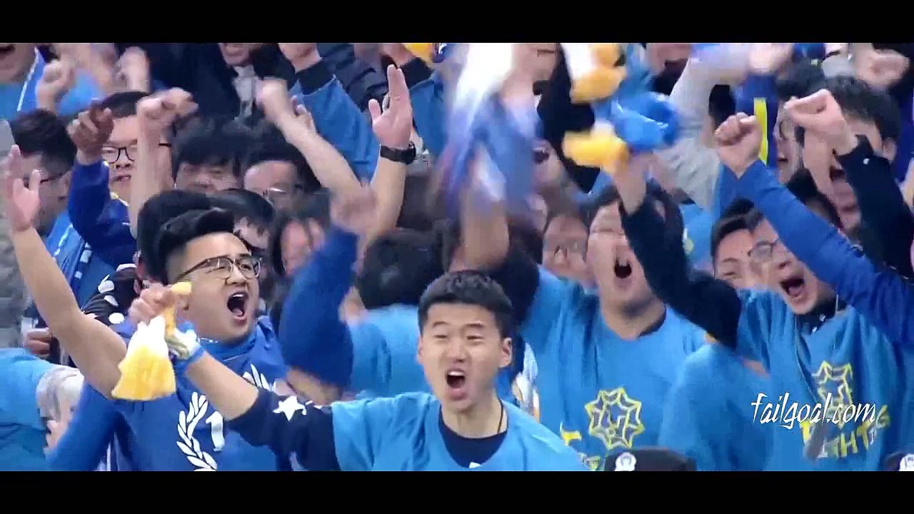 Alex Teixeira first goal  Jiangsu Suning VS jeonbuk hyundai HD