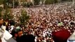 A historical crowd gathered to offer Namaz e Janaza of Mumtaz Qadri Shaheed