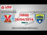 Than Quảng Ninh s FLC Thanh Hóa - V.League 2014 | FULL