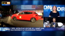 Salon de l'automobile : l’Opel Astra désignée voiture de l'année 2016