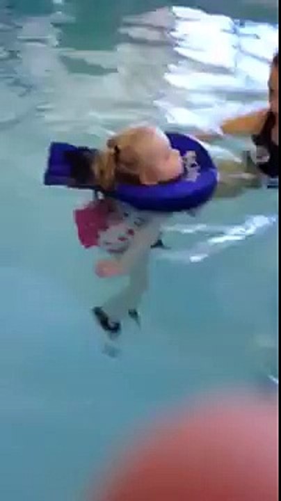 Just keep swimming! Harper's Best Swim after Ne...