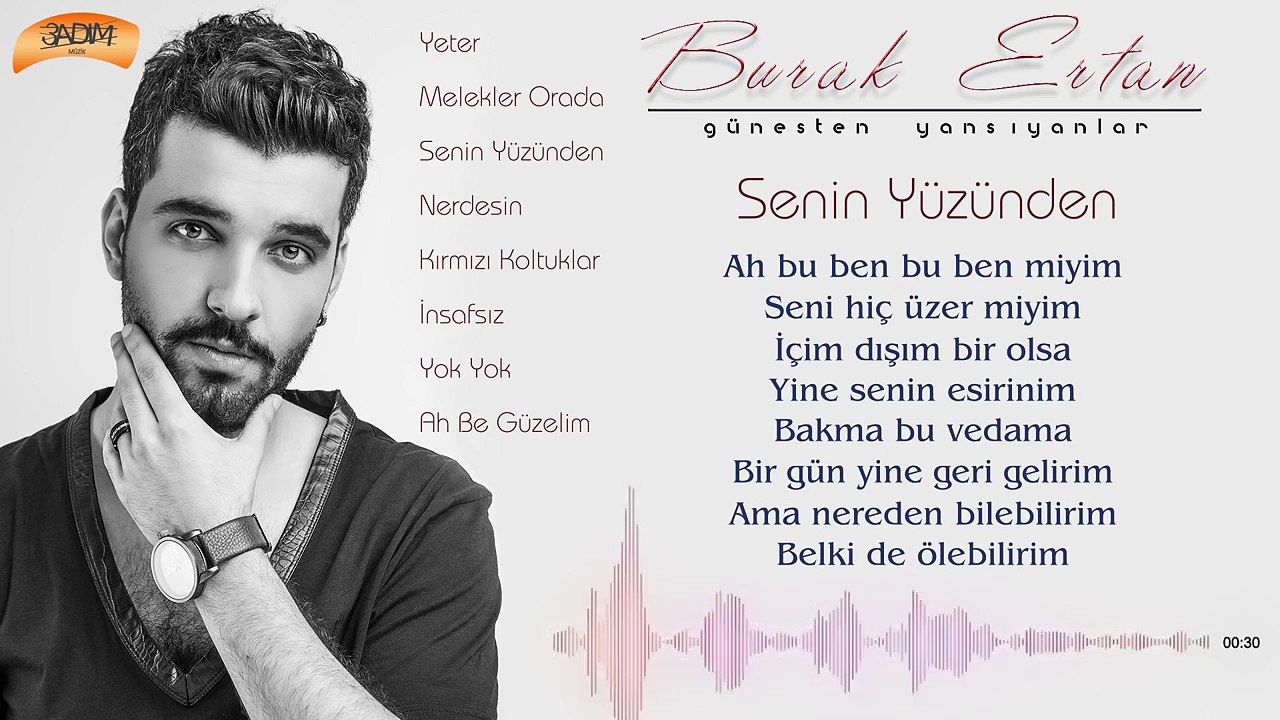 Burak Ertan - Senin Yüzünden ( Official Lyric Video )