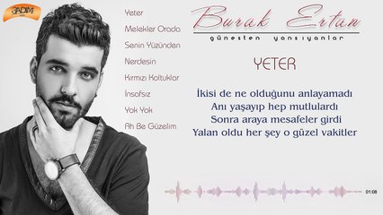 Burak Ertan - Yeter ( Official Lyric Video )