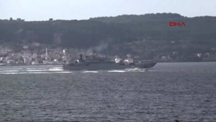 Çanakkale Rus Savaş Gemisi Karadeniz'e Çıkıyor
