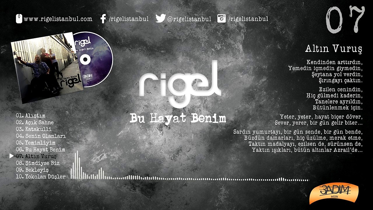 Rigel - Altın Vuruş ( Official Lyric Video )