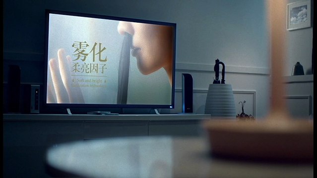 Nez poilus la publicité (un peu WTF) pour lutter contre la pollution de l'air en Chine