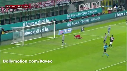 Jeremy Menez Goal AC Milan 1-0 Alessandria - 01-03-2016