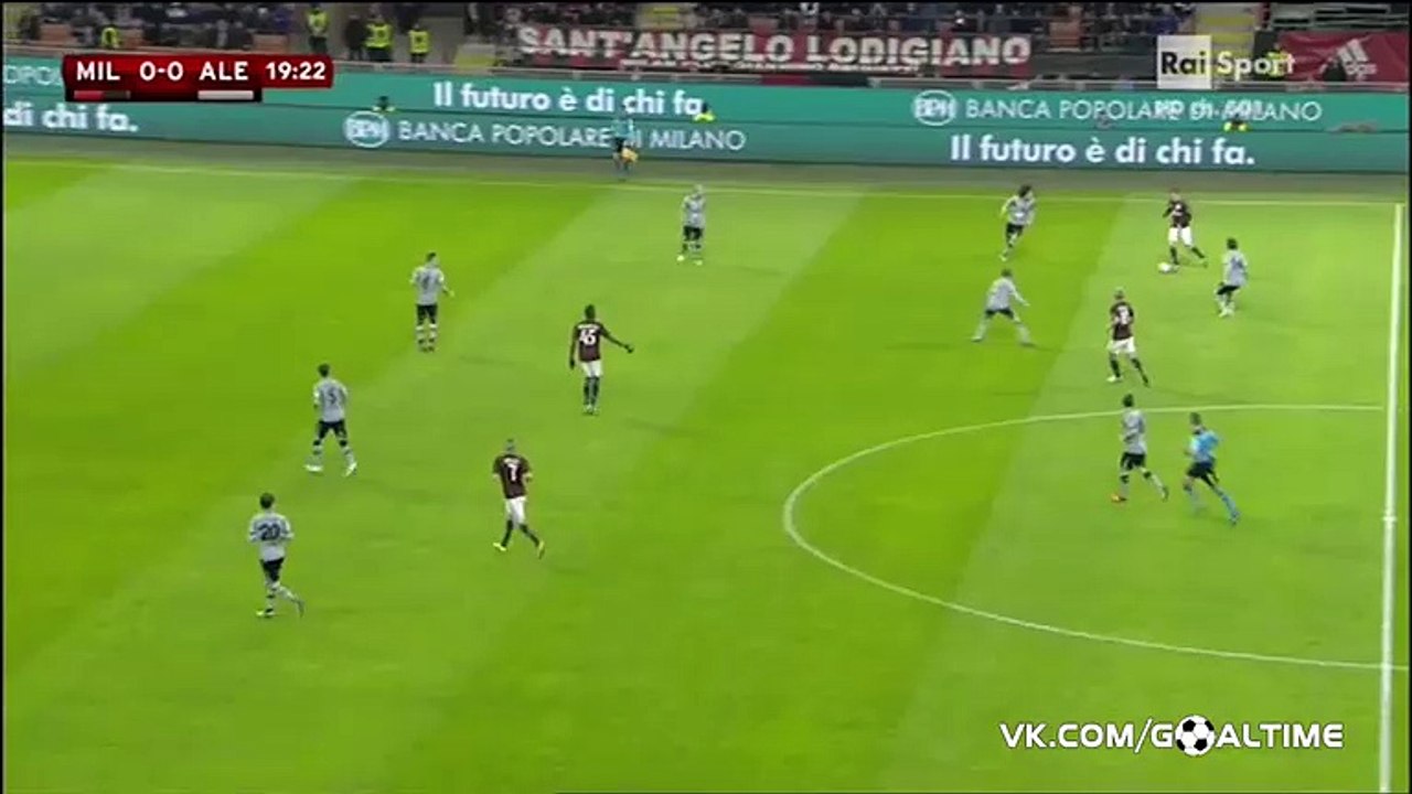 Jeremy Menez Goal - AC Milan 1 - 0	Alessandria...