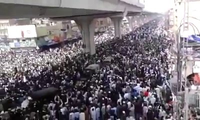 Millions of People at Janaza of Ghazi Mumtaz Qadri