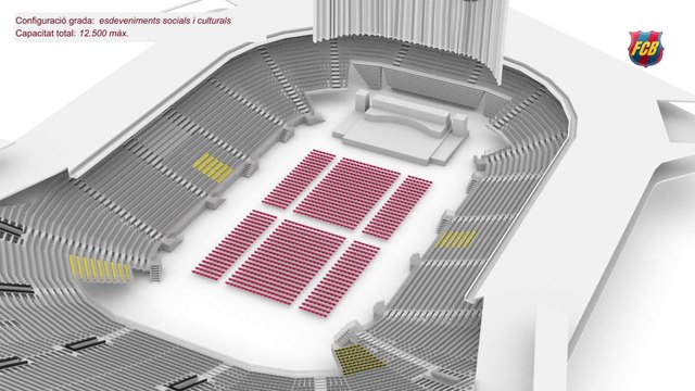 NOU PALAU BLAUGRANA: Una instal·lació multifuncional